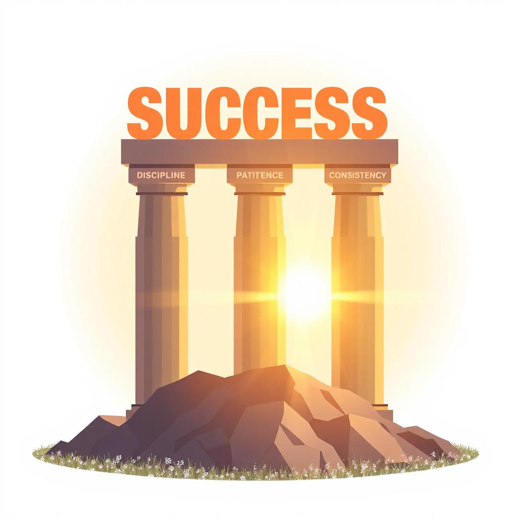 Symbol of self-growth and inner peace representing true success in fazz marketibg